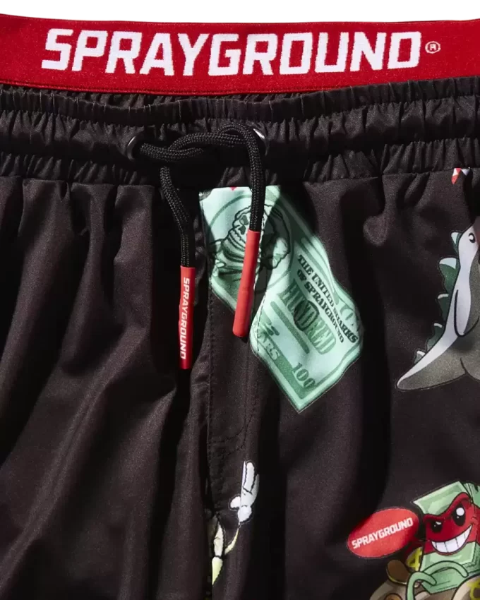 KIDS PATCH ALL-IN SWIM TRUNKS (BLACK) KIDS PATCH ALL-IN SWIM TRUNKS (BLACK)