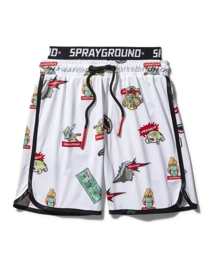 KIDS PATCH ALL-IN SWIM TRUNKS (WHITE) KIDS PATCH ALL-IN SWIM TRUNKS (WHITE)