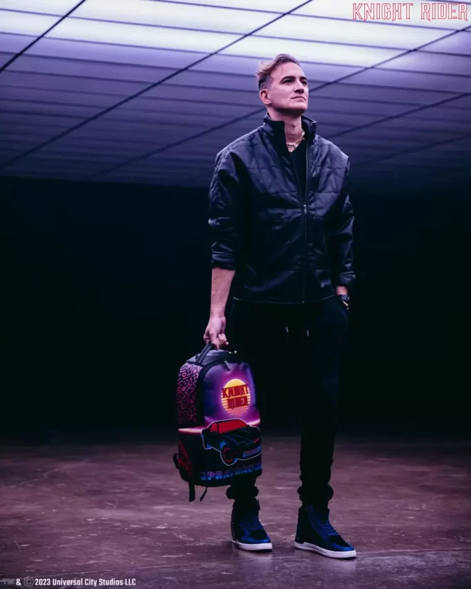 KNIGHT RIDER K.I.T.T. LASER SHARK BACKPACK KNIGHT RIDER K.I.T.T. LASER SHARK BACKPACK