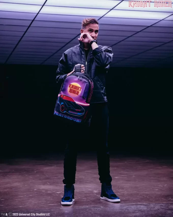 KNIGHT RIDER K.I.T.T. LASER SHARK BACKPACK KNIGHT RIDER K.I.T.T. LASER SHARK BACKPACK