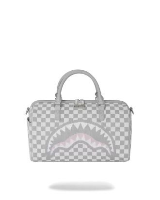 KNIT SHARKS IN PARIS IN CREAM MINI DUFFLE