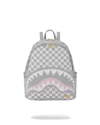 KNIT SHARKS IN PARIS IN CREAM SAVAGE BACKPACK