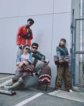 KYOTOKNIT SHARKS IN PARIS SAVVY CROSSBODY