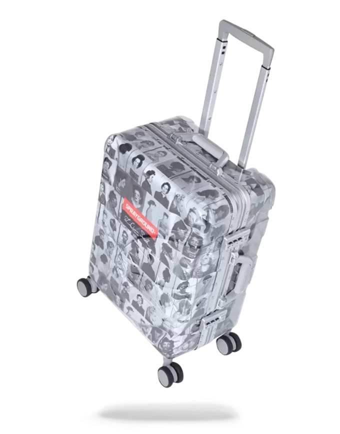 LAQUAN SMITH EMBOSSED CLEAR 3M CARRY-ON LAQUAN SMITH EMBOSSED CLEAR 3M CARRY-ON