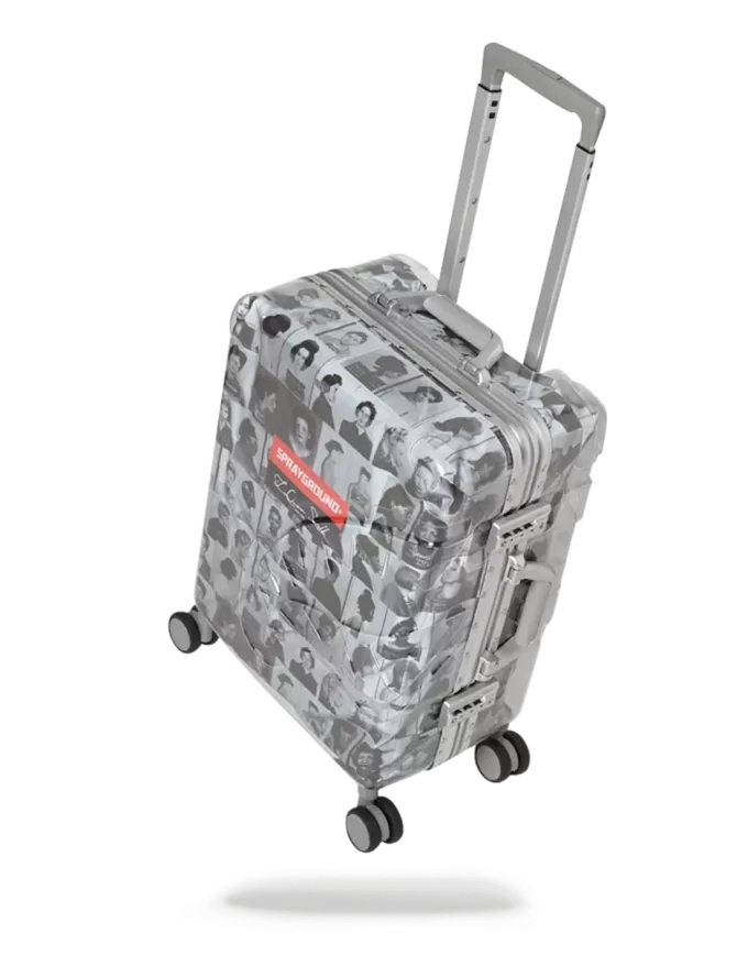LAQUAN SMITH EMBOSSED CLEAR 3M CARRY-ON LAQUAN SMITH EMBOSSED CLEAR 3M CARRY-ON