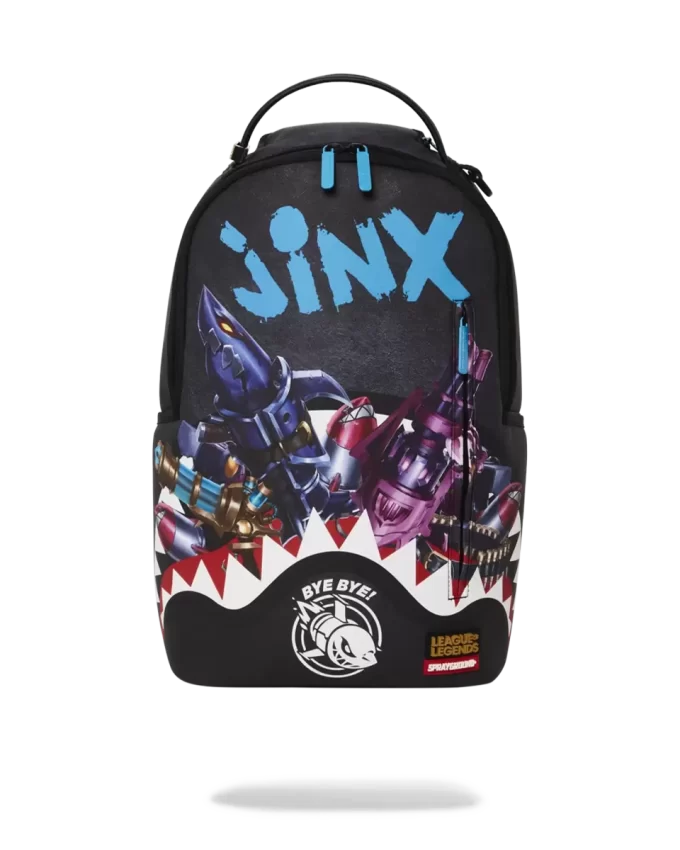 LEAGUE OF LEGENDS JINX BACKPACK (DLXV) LEAGUE OF LEGENDS JINX BACKPACK (DLXV)