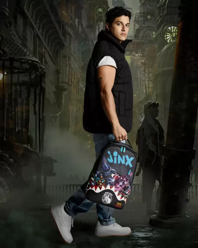 LEAGUE OF LEGENDS JINX BACKPACK (DLXV) LEAGUE OF LEGENDS JINX BACKPACK (DLXV)