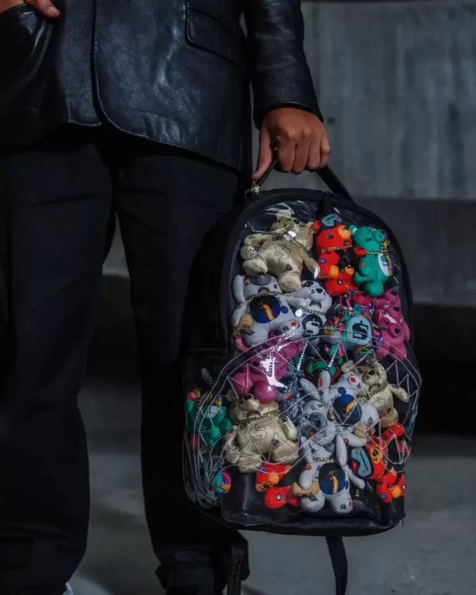 LEGIT BEARS STUFFED IN THIS BAG BACKPACK LEGIT BEARS STUFFED IN THIS BAG BACKPACK