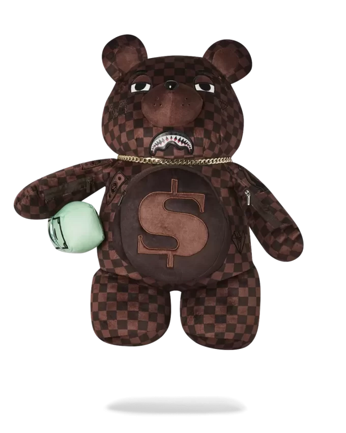 LENTICULAR EFFECTS MONEYBEAR TEDDYBEAR BACKPACK LENTICULAR EFFECTS MONEYBEAR TEDDYBEAR BACKPACK