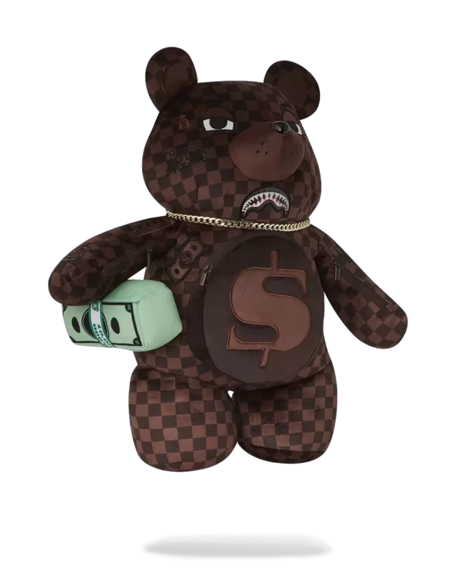 LENTICULAR EFFECTS MONEYBEAR TEDDYBEAR BACKPACK LENTICULAR EFFECTS MONEYBEAR TEDDYBEAR BACKPACK