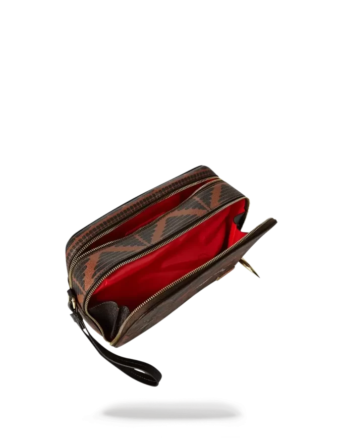 LEOPARDS IN PARIS TOILETRY AKA MONEY BAG LEOPARDS IN PARIS TOILETRY AKA MONEY BAG