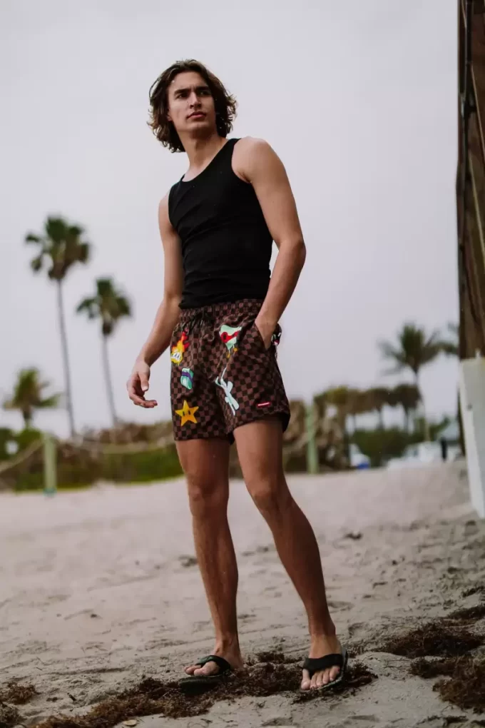 LET’S MAKE SOME NOISE SWIM SHORTS