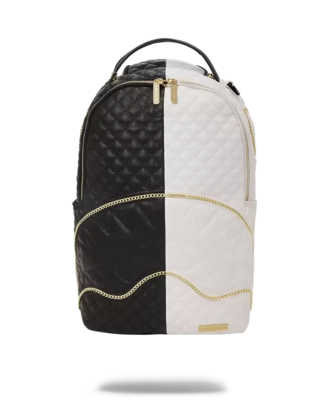 LEVELED UP SPLIT QUILT SHARK BACKPACK (DLXV) LEVELED UP SPLIT QUILT SHARK BACKPACK (DLXV)