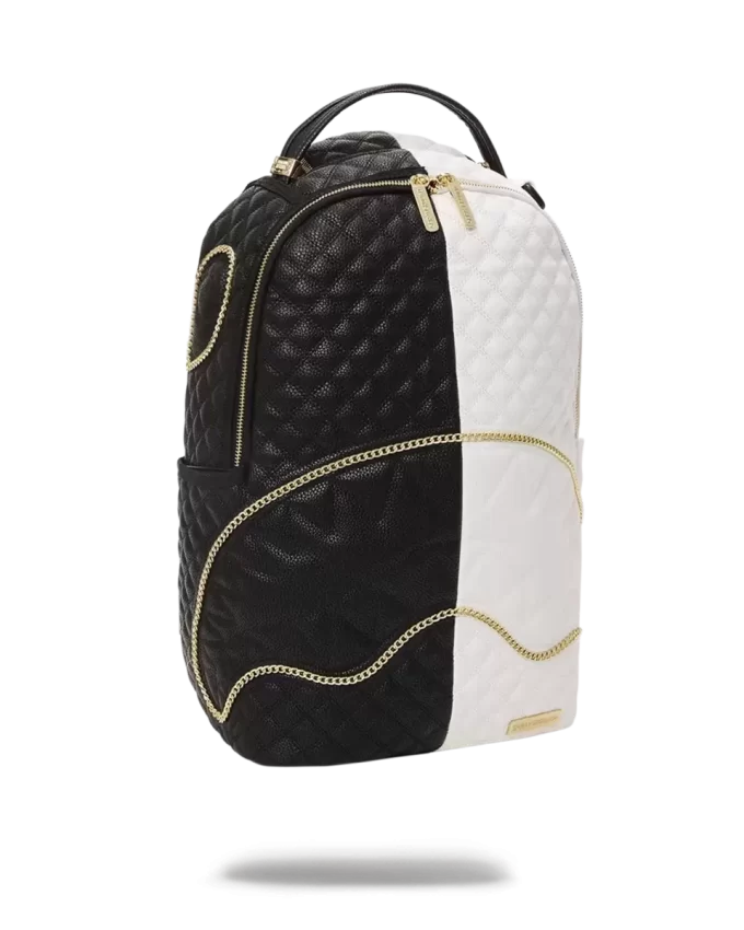 LEVELED UP SPLIT QUILT SHARK BACKPACK (DLXV) LEVELED UP SPLIT QUILT SHARK BACKPACK (DLXV)
