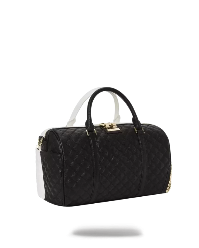 LEVELED UP SPLIT QUILT SHARK MINI DUFFLE LEVELED UP SPLIT QUILT SHARK MINI DUFFLE