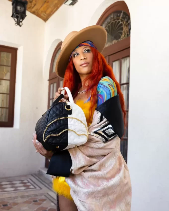 LEVELED UP SPLIT QUILT SHARK MINI DUFFLE LEVELED UP SPLIT QUILT SHARK MINI DUFFLE