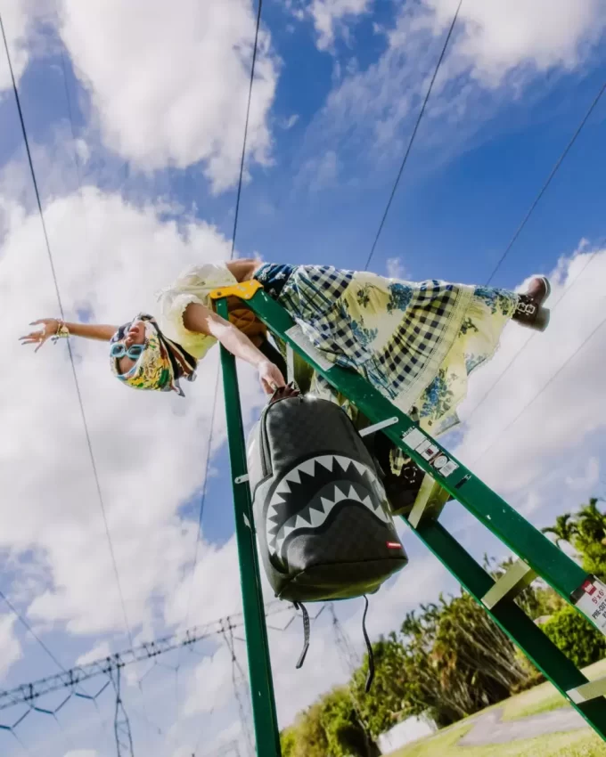 LIGHTS OUT SHARKS IN PARIS BACKPACK LIGHTS OUT SHARKS IN PARIS BACKPACK
