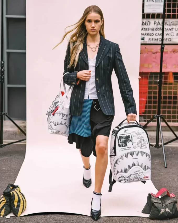 LONDON FASHION WEEK DESIGNER DREAMS BACKPACK LONDON FASHION WEEK DESIGNER DREAMS BACKPACK