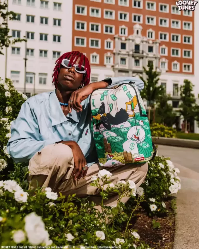 LOONEY TUNES DAFFY DUCK ANOTHER DAY ANOTHER DUCK BACKPACK LOONEY TUNES DAFFY DUCK ANOTHER DAY ANOTHER DUCK BACKPACK