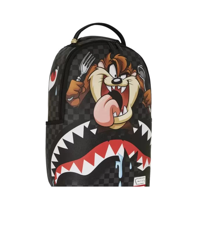 LOONEY TUNES TAZ EAT SHARK BACKPACK LOONEY TUNES TAZ EAT SHARK BACKPACK
