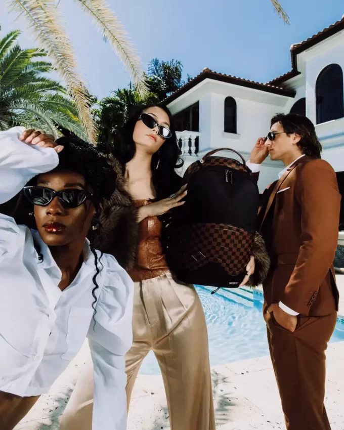 MAISON CHECK BACKPACK MAISON CHECK BACKPACK