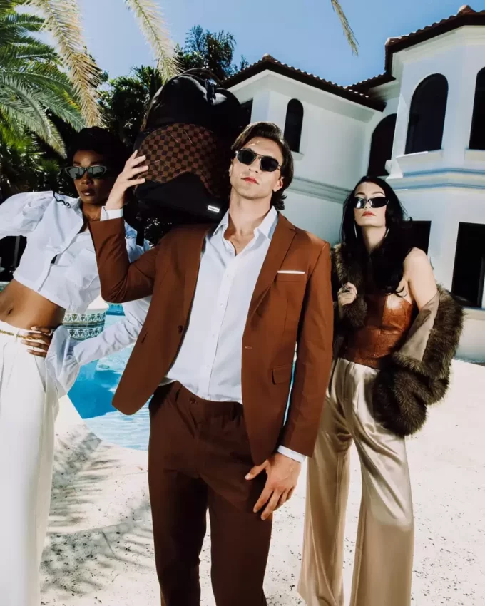 MAISON CHECK BACKPACK MAISON CHECK BACKPACK