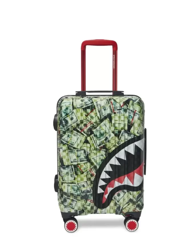 MAMA I MADE IT SHARKNAUTICS HARDSHELL CARRY-ON LUGGAGE MAMA I MADE IT SHARKNAUTICS HARDSHELL CARRY-ON LUGGAGE