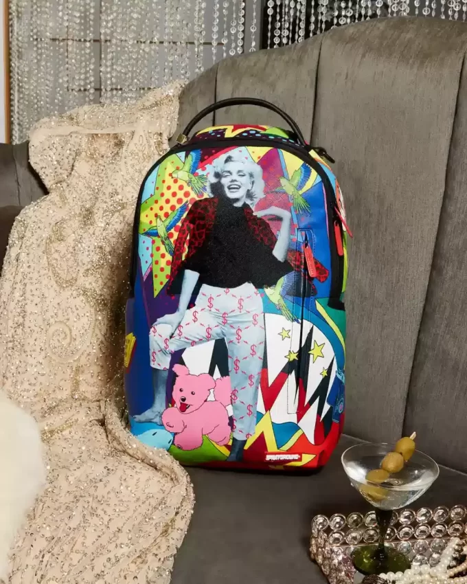 MARILYN MONROE POP ART BACKPACK (DLXV) MARILYN MONROE POP ART BACKPACK (DLXV)