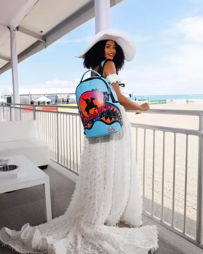 MIAMI BEACH POLO COLLAB BACKPACK (DLXV-SKY) MIAMI BEACH POLO COLLAB BACKPACK (DLXV-SKY)