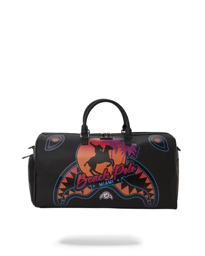 MIAMI BEACH POLO COLLAB DUFFLE (BLACK) MIAMI BEACH POLO COLLAB DUFFLE (BLACK)