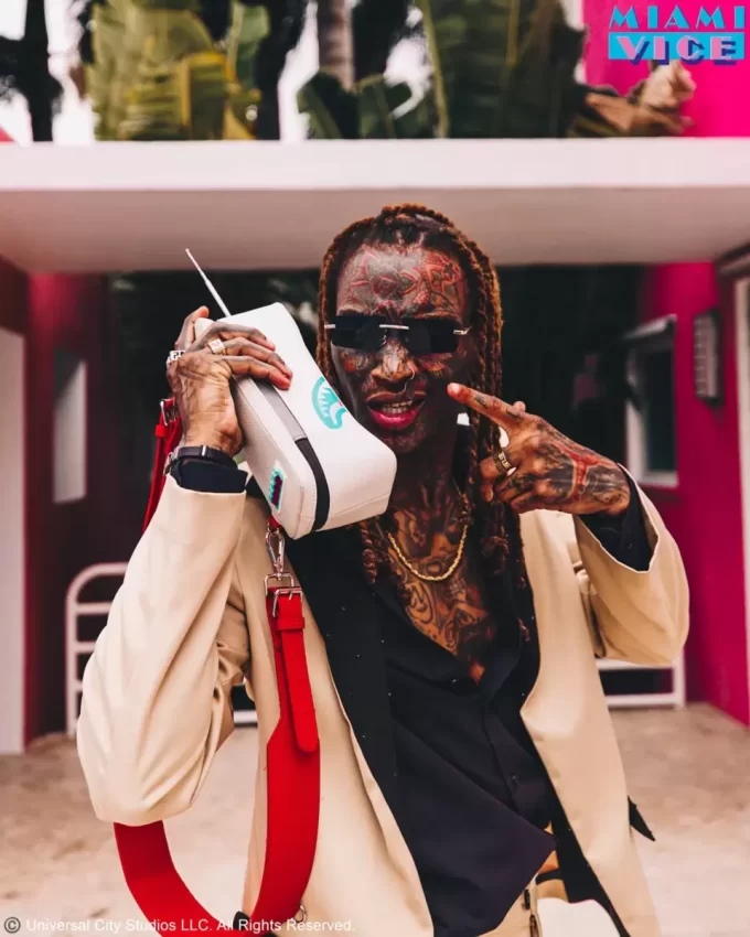 MIAMI VICE CELLPHONE BACKPACK