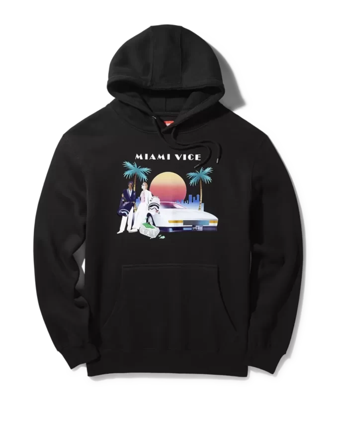 MIAMI VICE HOODY (BLACK)
