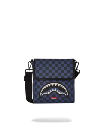 MIDNIGHT MAGIC SHARKS IN PARIS MESSENGER SLING BAG