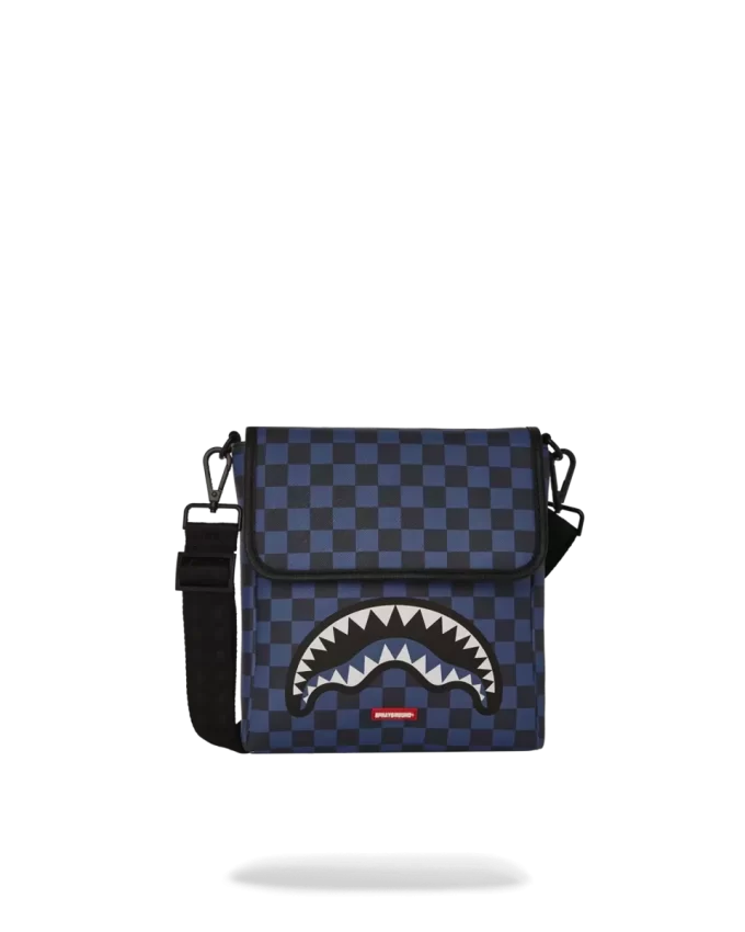 MIDNIGHT MAGIC SHARKS IN PARIS MESSENGER SLING BAG MIDNIGHT MAGIC SHARKS IN PARIS MESSENGER SLING BAG