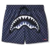 MIDNIGHT MAGIC SHARKS IN PARIS SWIM SHORTS
