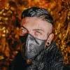 MIDNIGHT SHARK VEGAN LEATHER FACEMASK MIDNIGHT SHARK VEGAN LEATHER FACEMASK