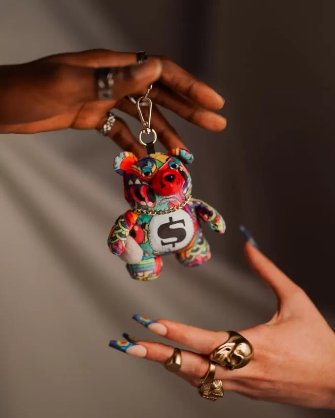 MINDTRIP BEAR KEYCHAIN