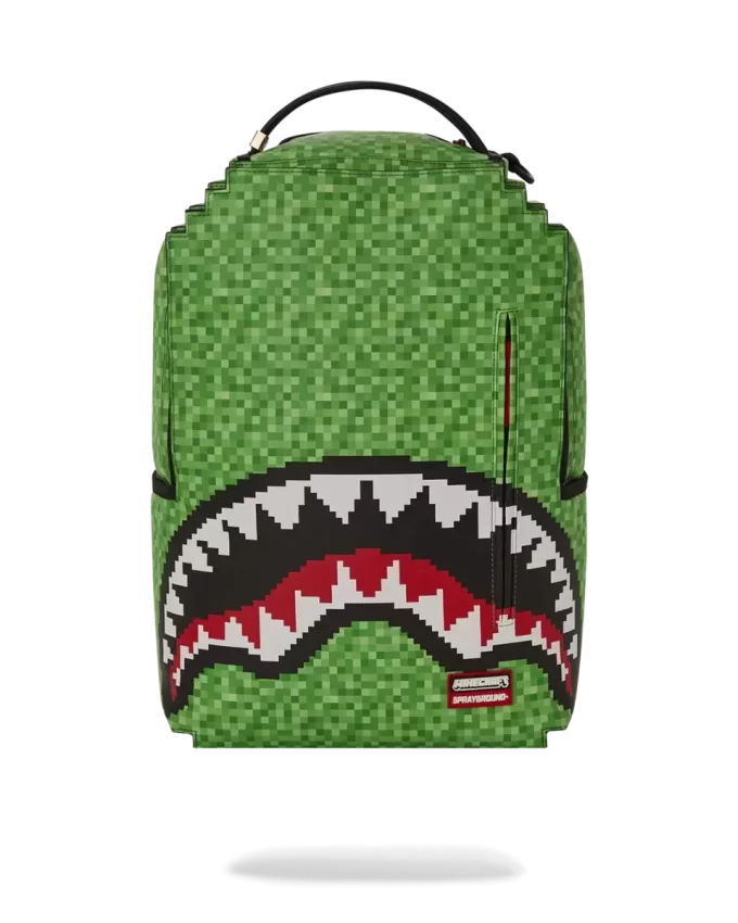 MINECRAFT CREEPER SHARK BACKPACK MINECRAFT CREEPER SHARK BACKPACK