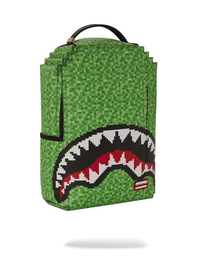 MINECRAFT CREEPER SHARK BACKPACK MINECRAFT CREEPER SHARK BACKPACK