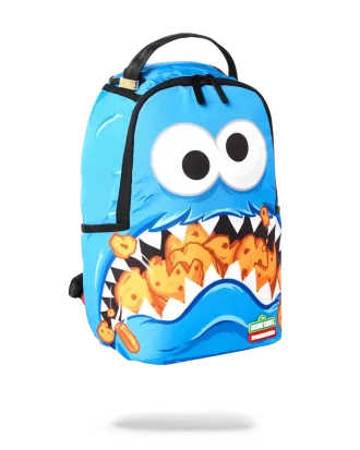 MINI COOKIE MONSTER SHARK BACKPACK