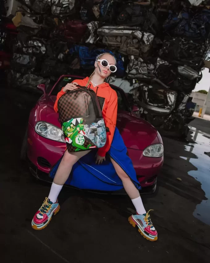 MONEY BEAR ALL WILL BE REVEALED BACKPACK (DLXV) MONEY BEAR ALL WILL BE REVEALED BACKPACK (DLXV)