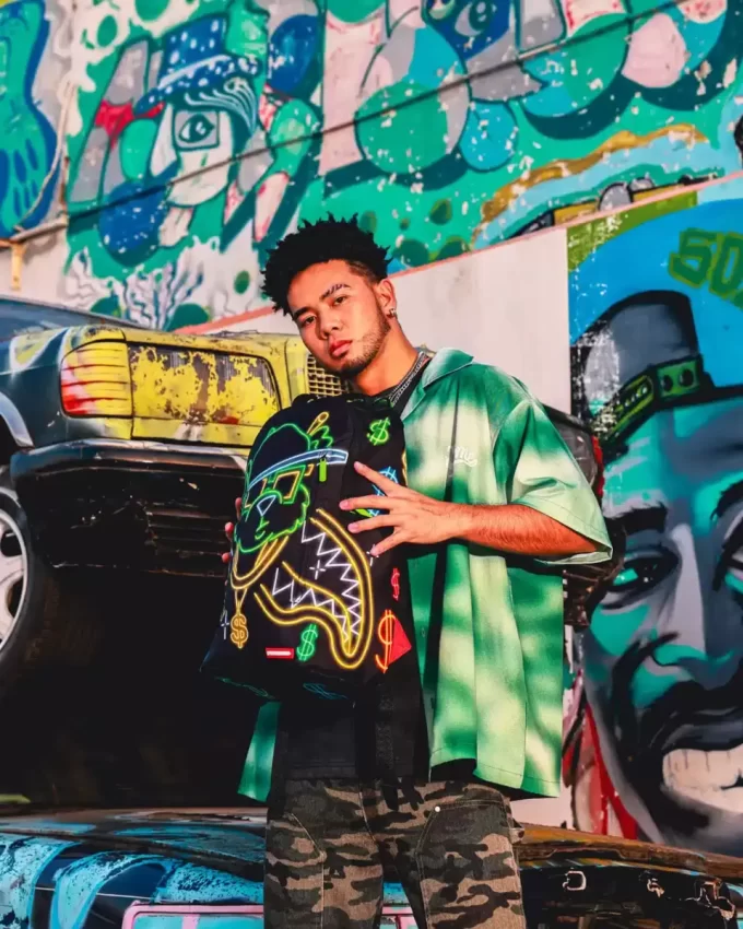 MONEY BEAR CITY LIGHTS BACKPACK MONEY BEAR CITY LIGHTS BACKPACK