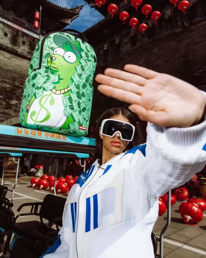 MONEY BEAR MONEY BUSH BACKPACK MONEY BEAR MONEY BUSH BACKPACK