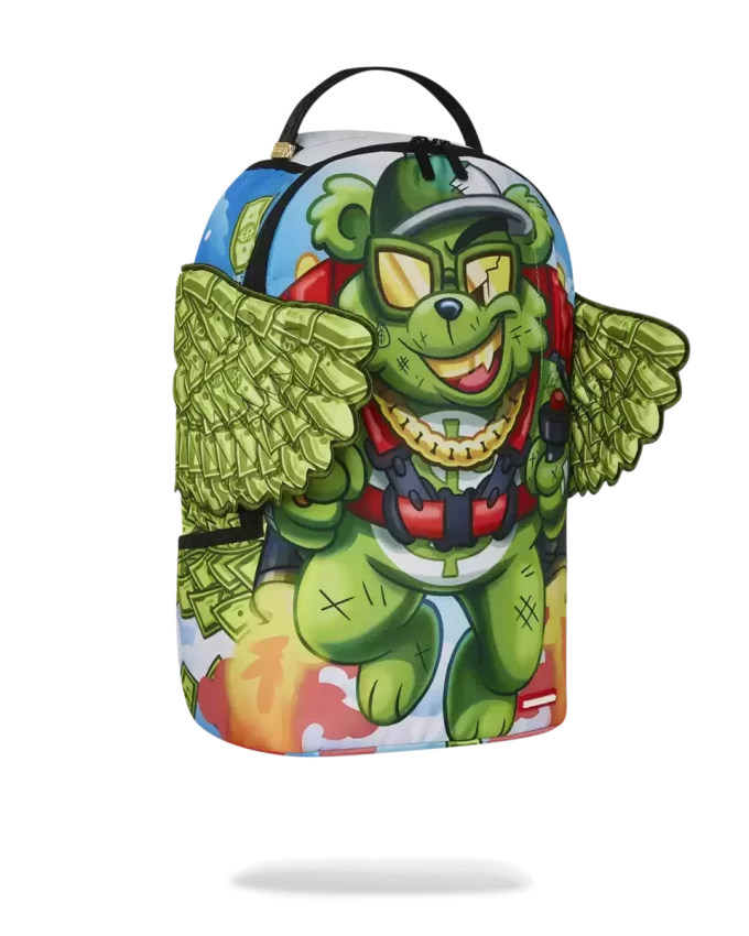 MONEY BEAR WE BOUT TO TAKE OFF BACKPACK MONEY BEAR WE BOUT TO TAKE OFF BACKPACK