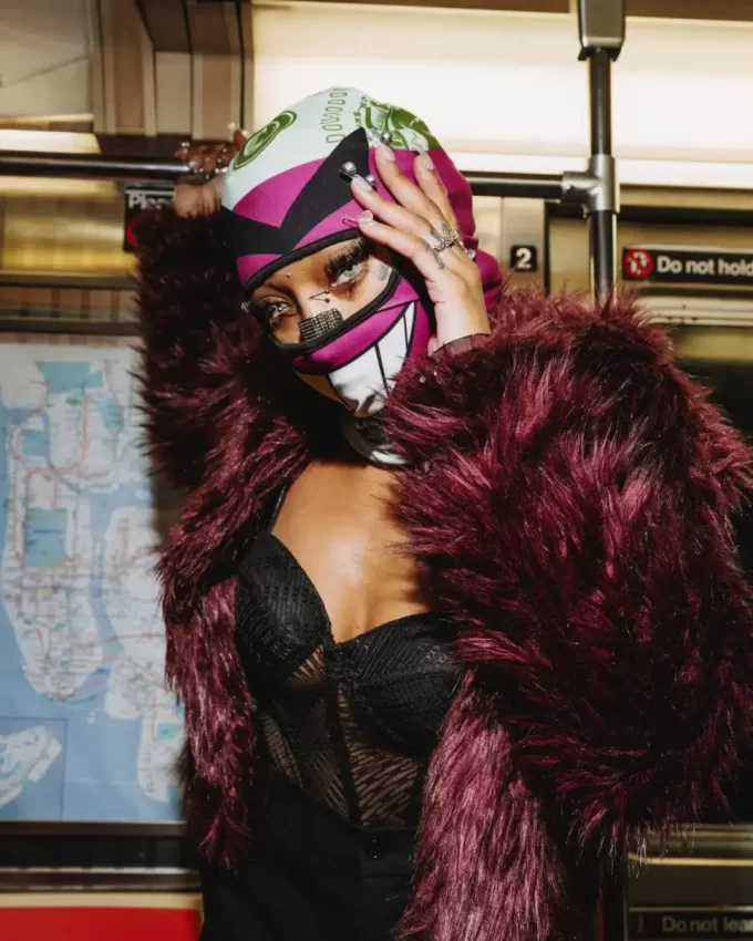 MONEY BOY SKI MASK (PURPLE) MONEY BOY SKI MASK (PURPLE)