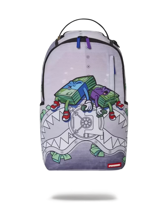 MONEY BOYS I MAKE MONEY WHILE I SLEEP KNAPSACK (DLXR) MONEY BOYS I MAKE MONEY WHILE I SLEEP KNAPSACK (DLXR)