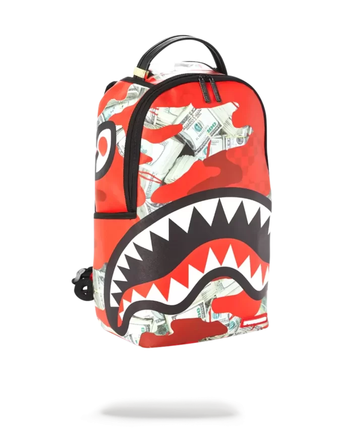 MONEY CAMO (RED) BACKPACK MONEY CAMO (RED) BACKPACK