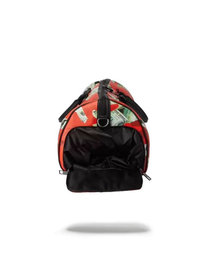 MONEY CAMO (RED) DUFFLE MONEY CAMO (RED) DUFFLE