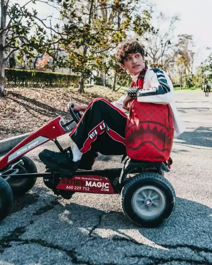 MONEY PATTERN BRICK BACKPACK (DLXV) MONEY PATTERN BRICK BACKPACK (DLXV)