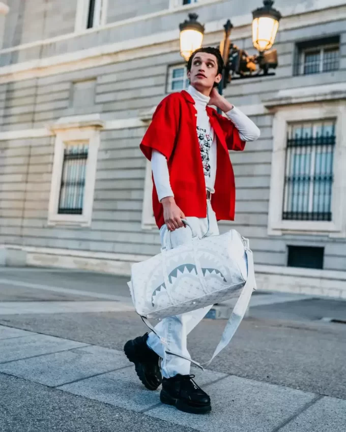 MONEY PATTERN POWDER EMPEROR DUFFLE MONEY PATTERN POWDER EMPEROR DUFFLE